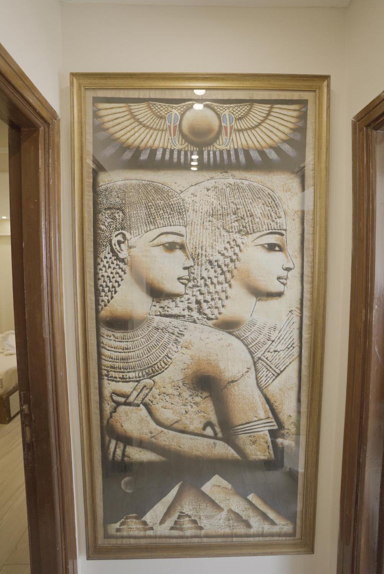 Queen Cleopatra Pyramids Hotel Kairó Kültér fotó